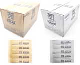 Tate & Lyle Sugar Individual Sticks Sachets White and Brown Demerara Granulated