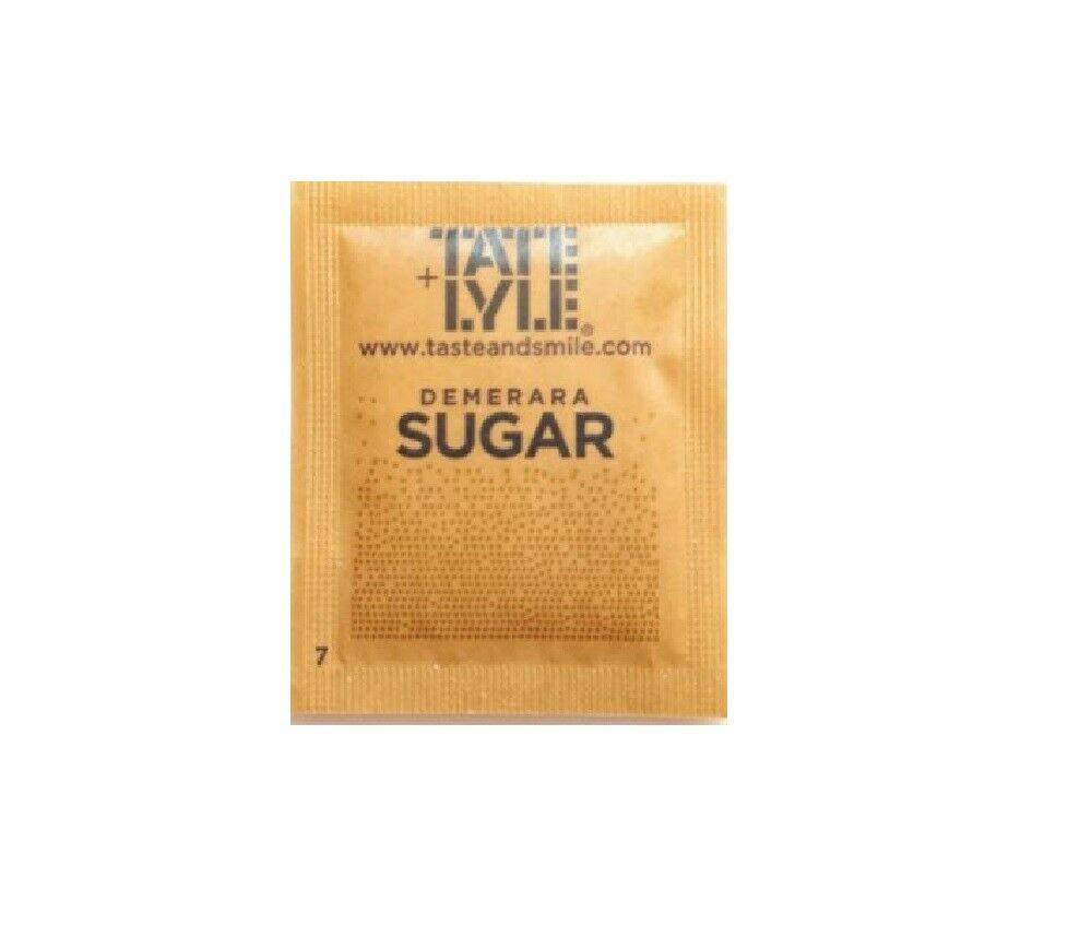 2000 Brown Granulated Demerara Sugar Sachets