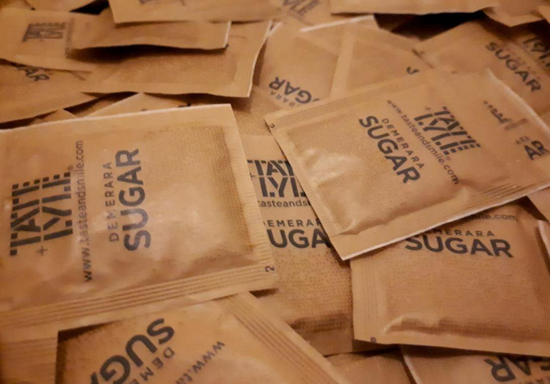 2000 Brown Granulated Demerara Sugar Sachets