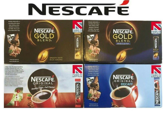 Nescafe Individual Cup Instant Coffee Sachets Sticks