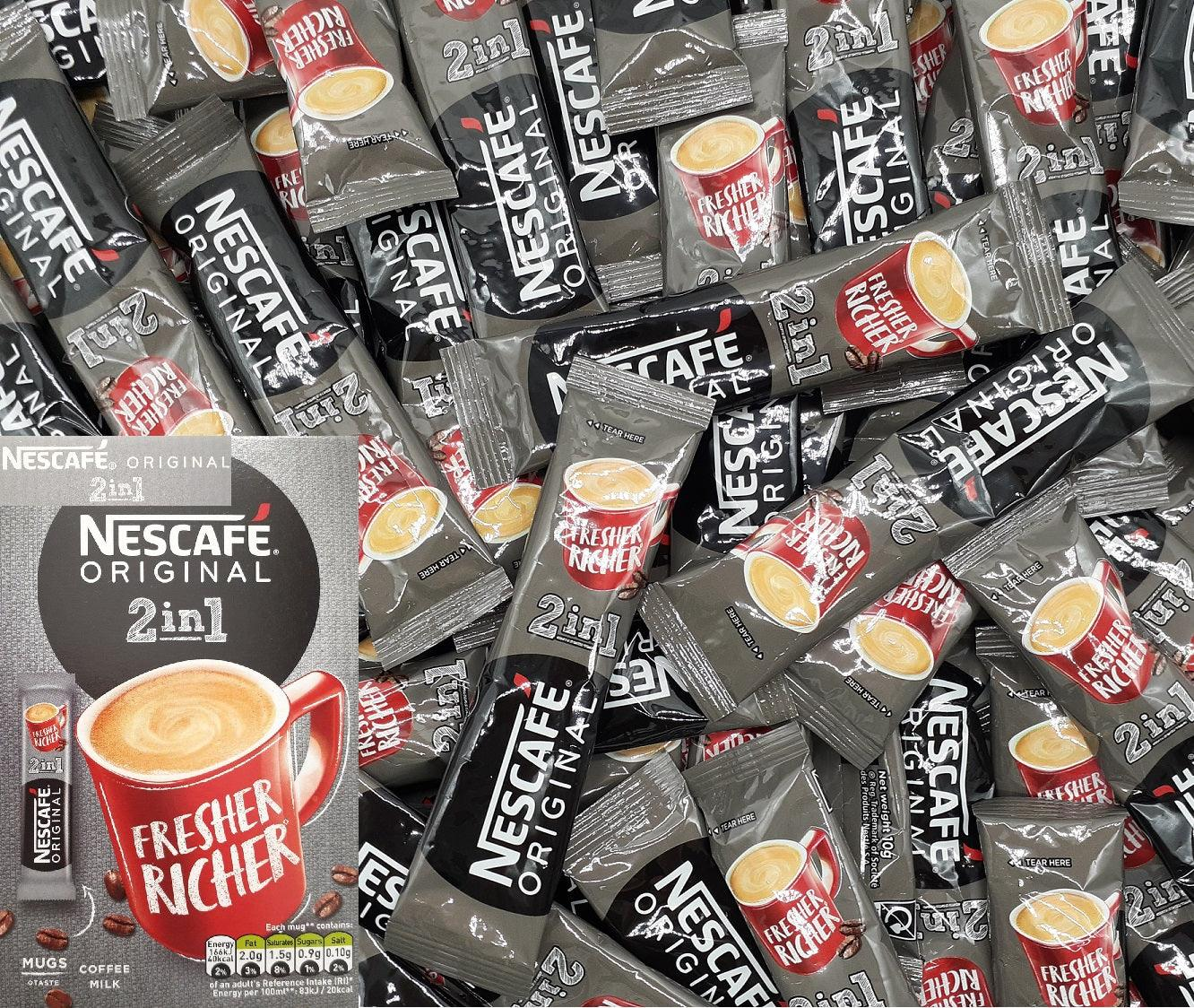 Nescafe 2in1 Original Individual Instant Coffee Sachets