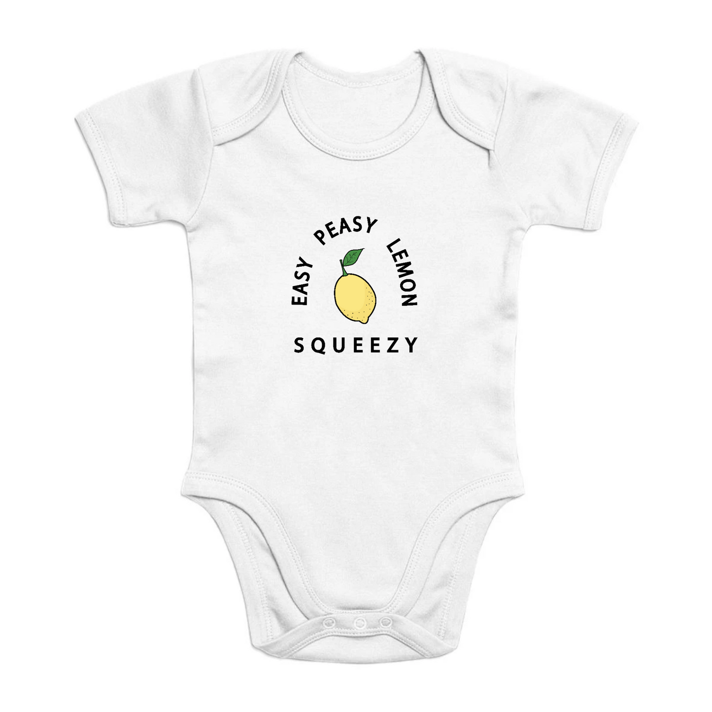 Easy Peasy Lemon Squeezy - Organic Cotton Onesie