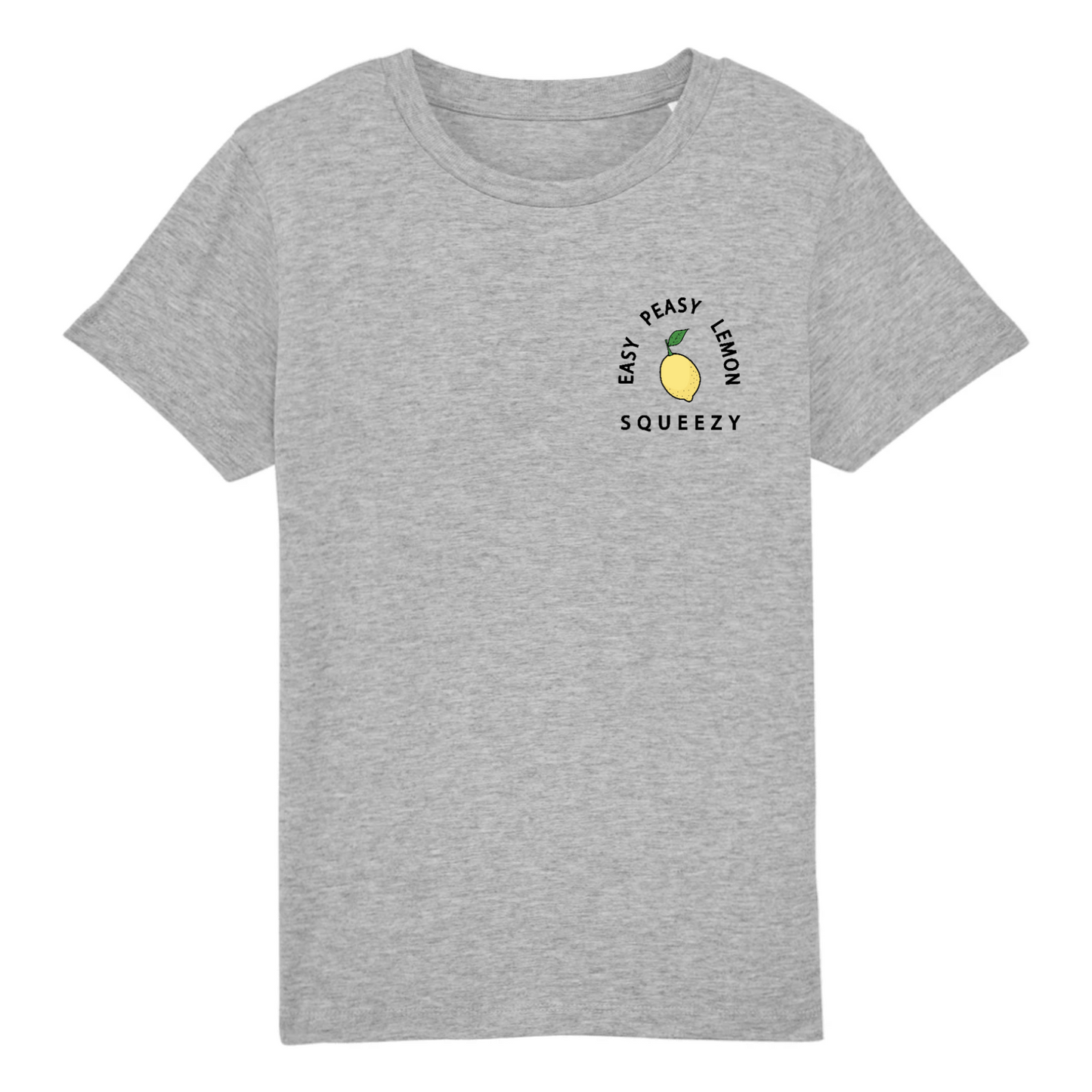 Easy Peasy Lemon Squeezy - Kid Organic Cotton Tee