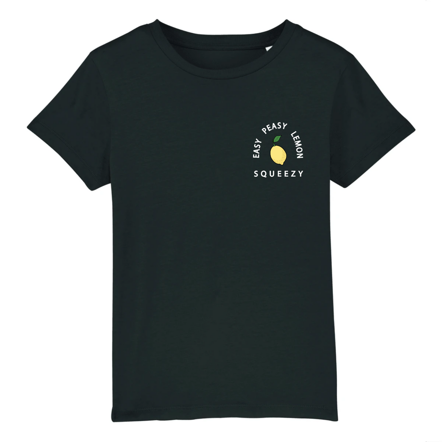 Easy Peasy Lemon Squeezy - Kid Organic Cotton Tee