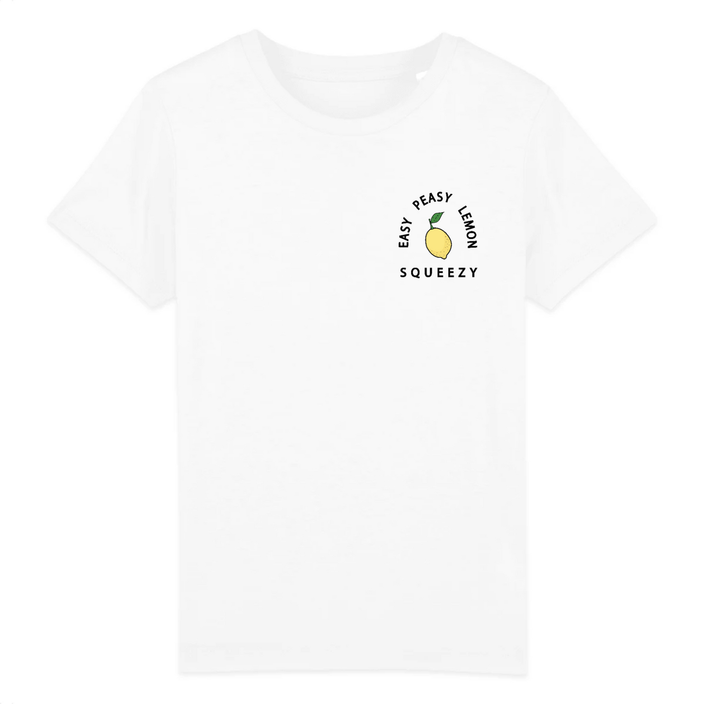 Easy Peasy Lemon Squeezy - Kid Organic Cotton Tee