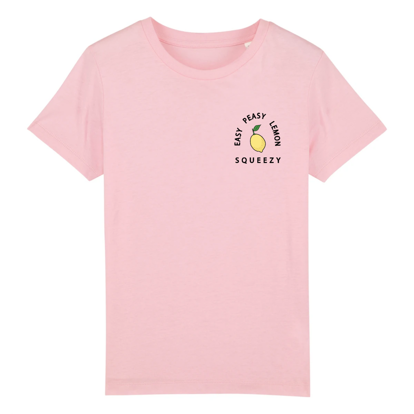 Easy Peasy Lemon Squeezy - Kid Organic Cotton Tee