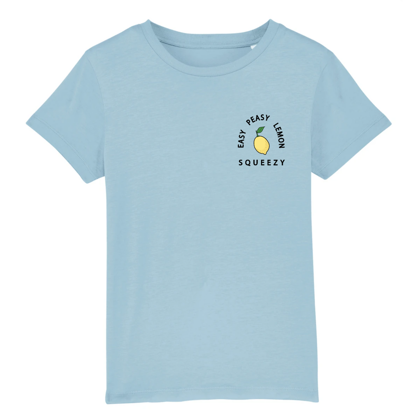 Easy Peasy Lemon Squeezy - Kid Organic Cotton Tee