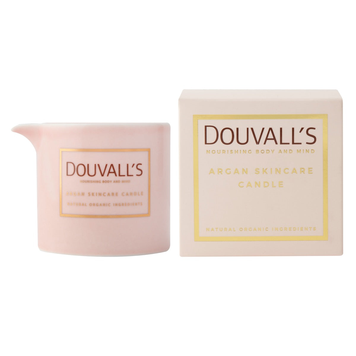 Argan Massage Candle - Orangery Orchard 180g | Intensely Nourishing and Hydrating Body Treatment