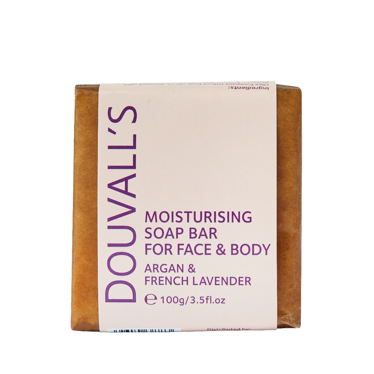 Organic Argan & French Lavender Soap 100g | Nourishing, Ethical, and Giving Back