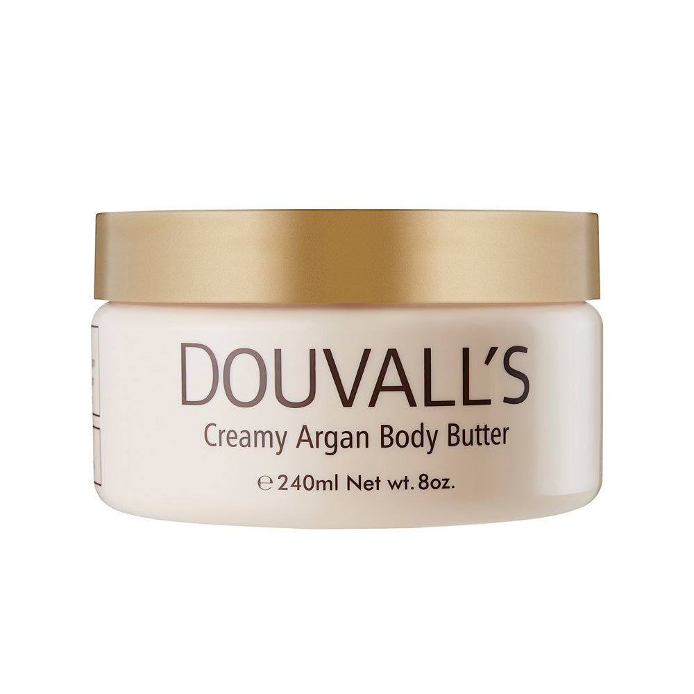 Organic Creamy Argan Body Butter Unscented 240ml