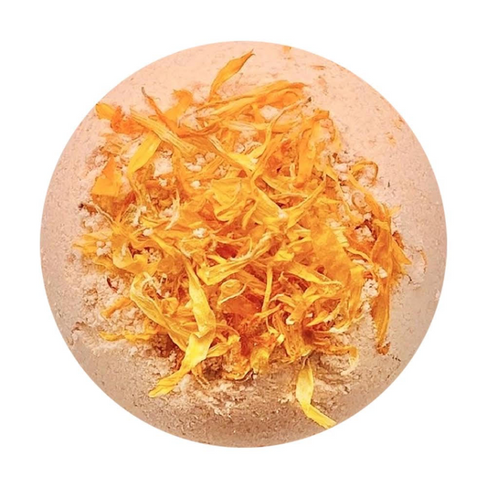 Therapeutic Bath Bomb - Mandarin & Cedarwood Essential Oils