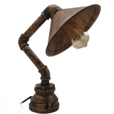 LEDSone Desk Pipe Table Lamp Industrial Retro Steampunk Lighting