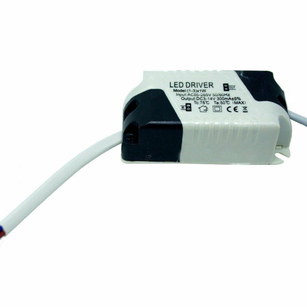 Black And White AC100-240V Constant Current LED Transformer~1408