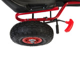 Zoom Rubber Wheel Go Kart Red