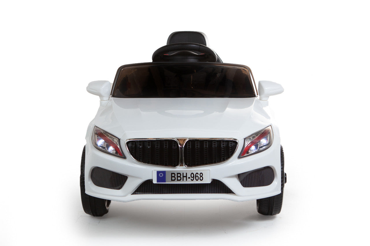 BMW Style Coupe 12V Electric Ride On Car White