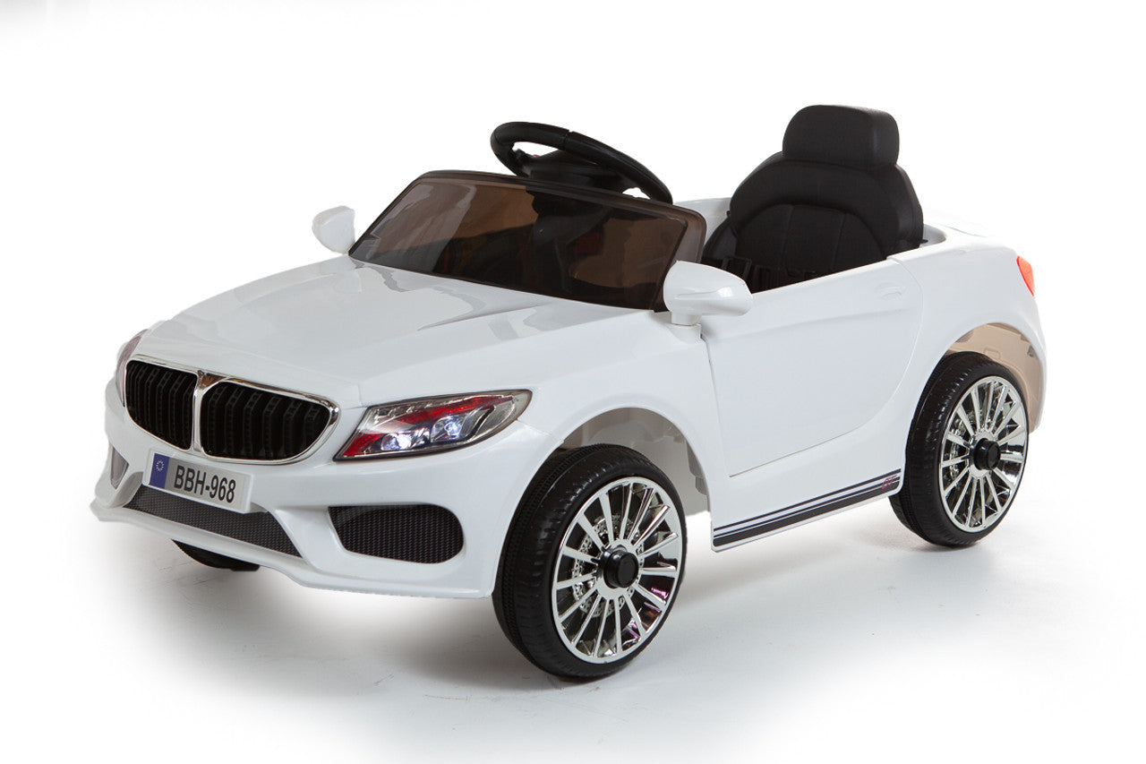 BMW Style Coupe 12V Electric Ride On Car White