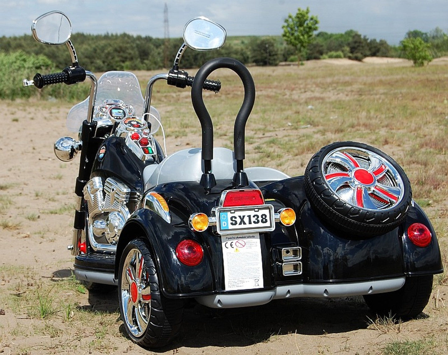 12v Harley Style with Side Car