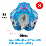 Inflatable Baby Swimming Float Ring Safe Seat Newborn Baby Learn To Swim Trainer