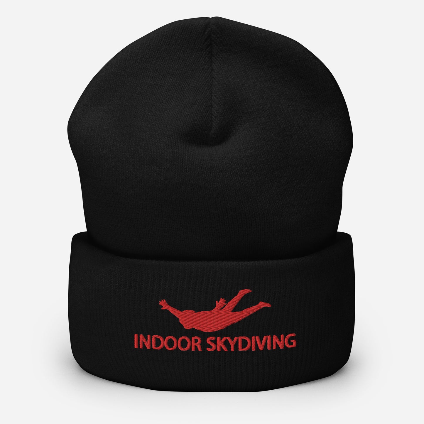 Indoor Skydiving Cuffed Beanie