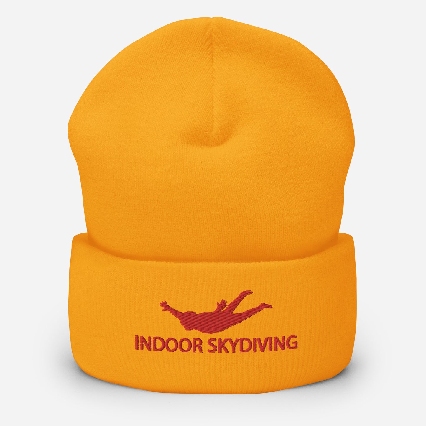 Indoor Skydiving Cuffed Beanie