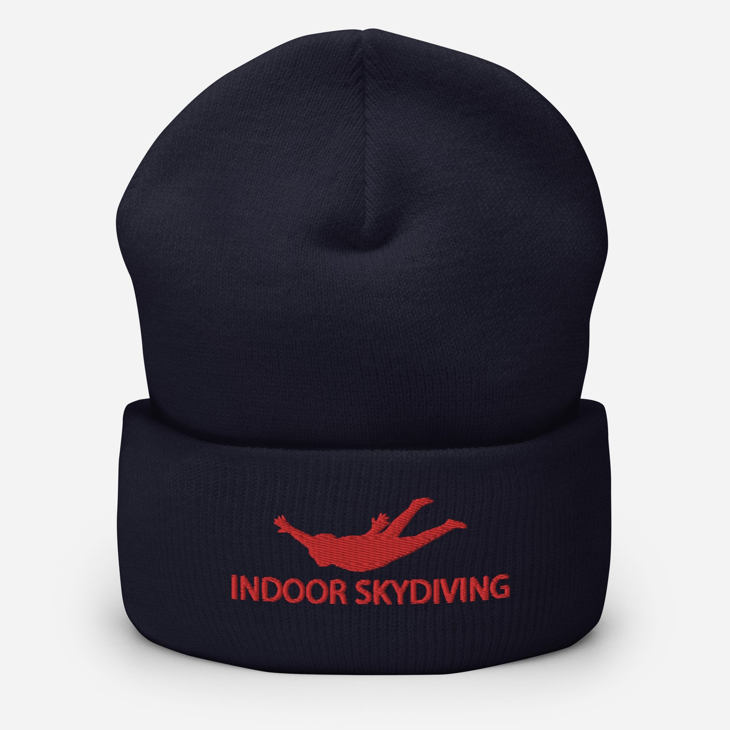 Indoor Skydiving Cuffed Beanie