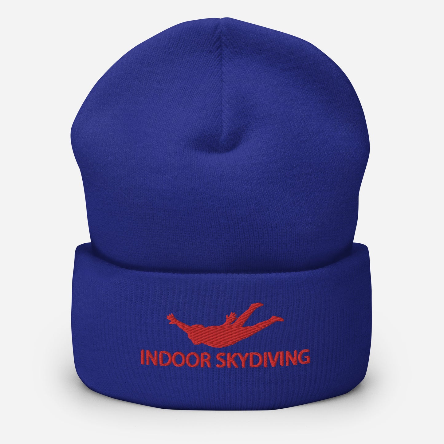 Indoor Skydiving Cuffed Beanie