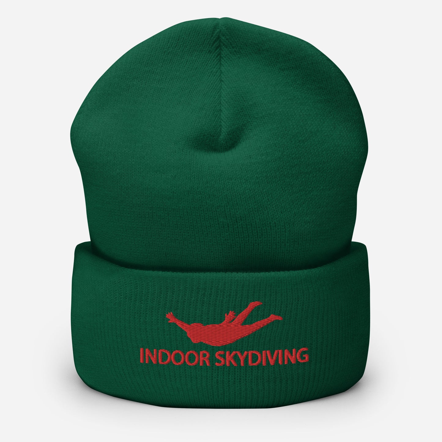 Indoor Skydiving Cuffed Beanie