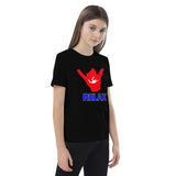 Skydiving Relax Organic cotton kids t-shirt