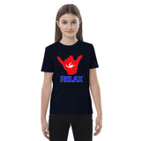 Skydiving Relax Organic cotton kids t-shirt