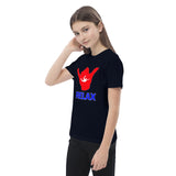 Skydiving Relax Organic cotton kids t-shirt