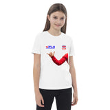 Skydiving iFly Relax Logo Organic cotton kids t-shirt