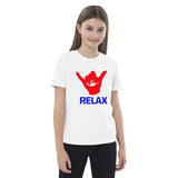 Skydiving Relax Organic cotton kids t-shirt