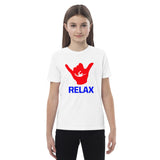 Skydiving Relax Organic cotton kids t-shirt