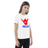 Skydiving Relax Organic cotton kids t-shirt