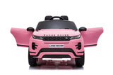 Range Rover Evoque 12V Electric Ride On Jeep Pink