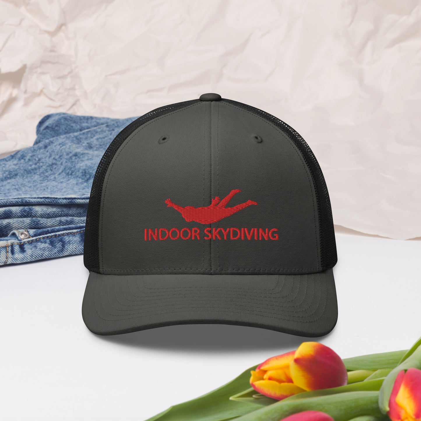 Indoor Skydiving Trucker Cap