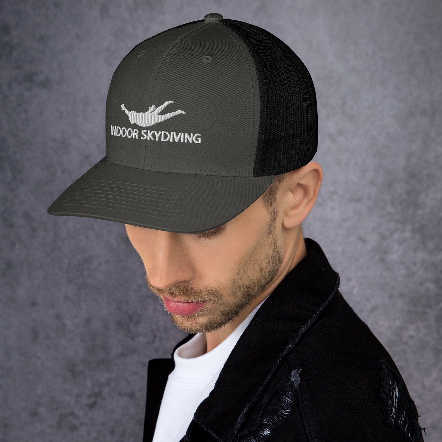 Indoor Skydiving Trucker Cap 2