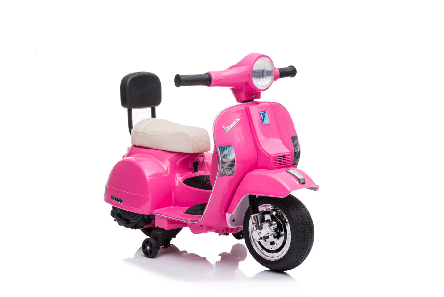 Licensed Vespa 6V Electric Ride On Motorbike Pink