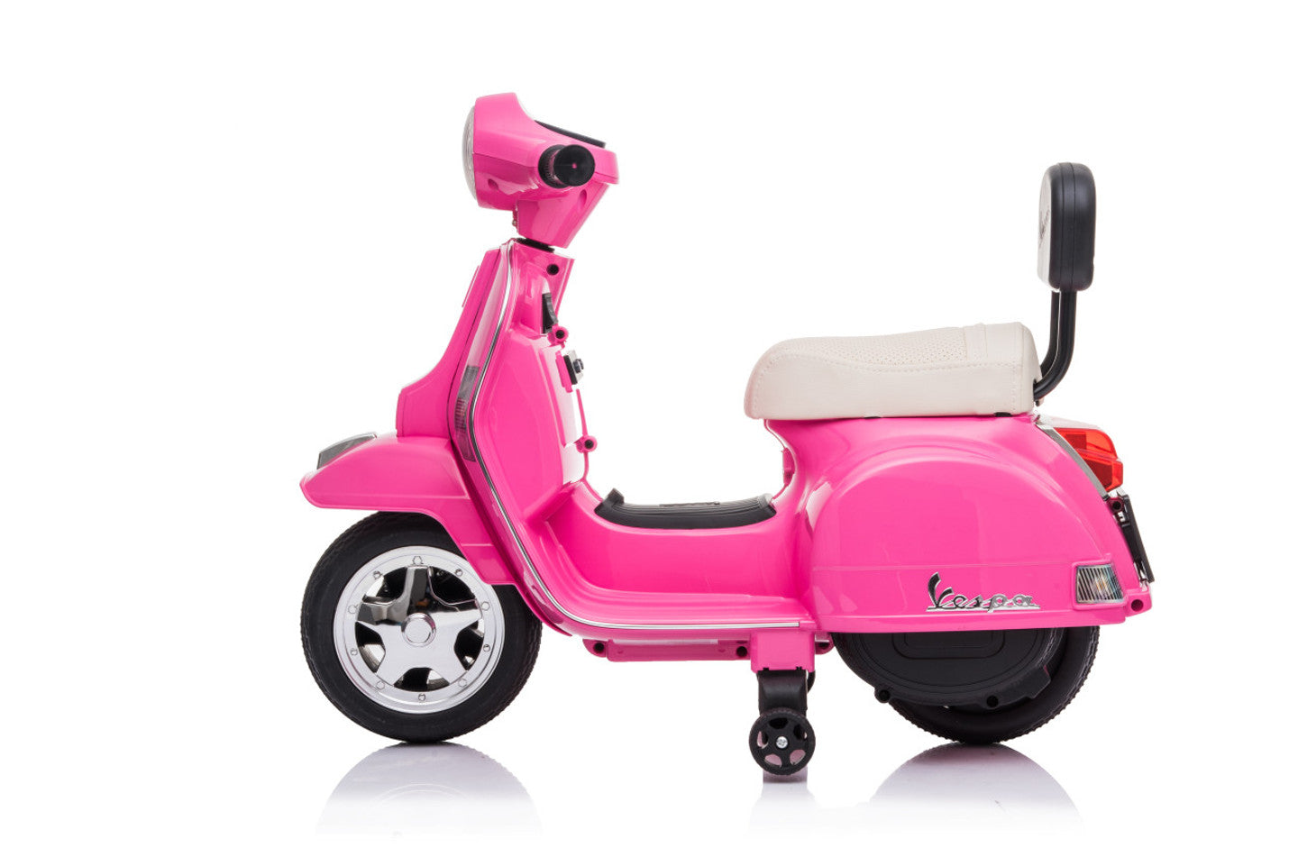 Licensed Vespa 6V Electric Ride On Motorbike Pink