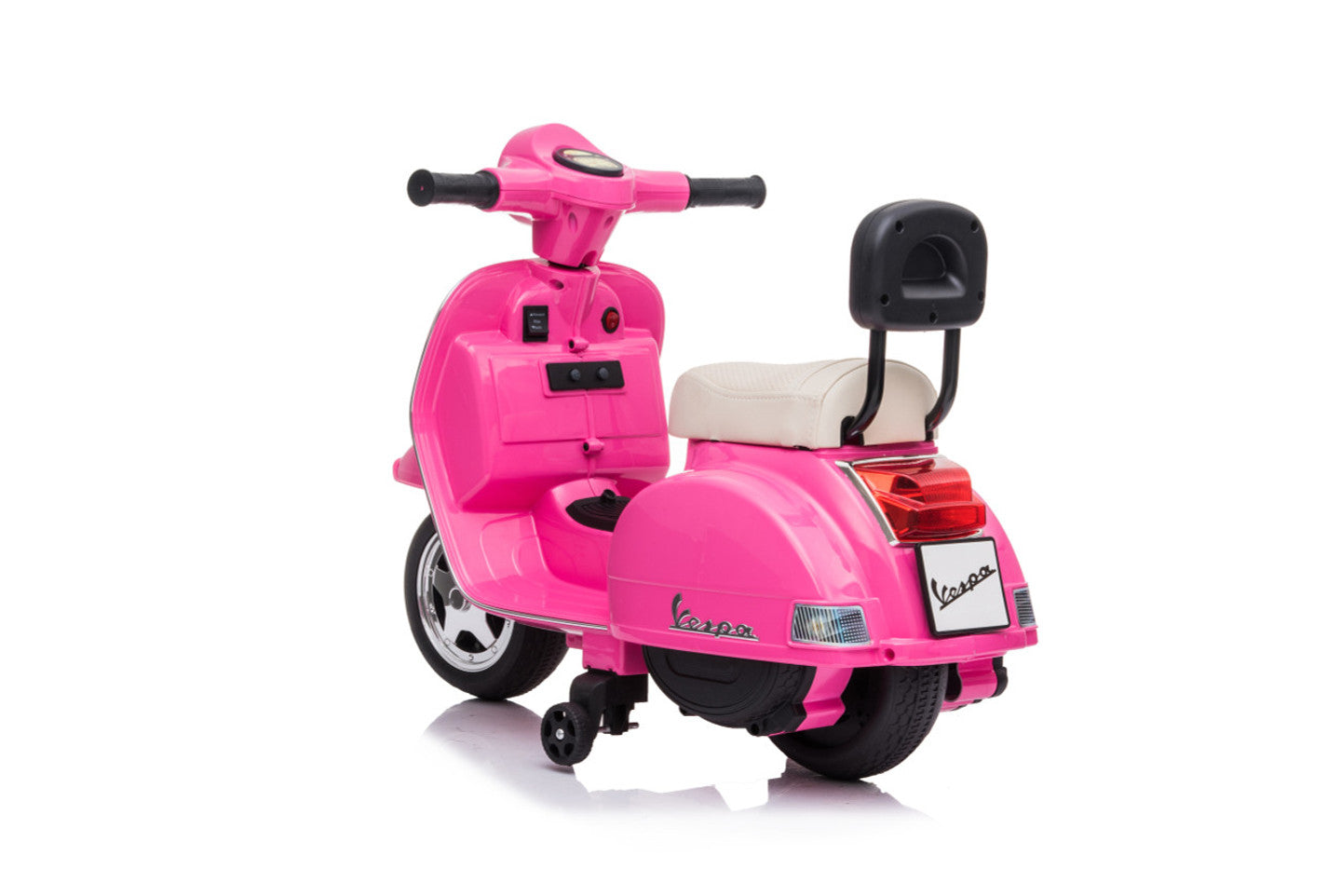 Licensed Vespa 6V Electric Ride On Motorbike Pink