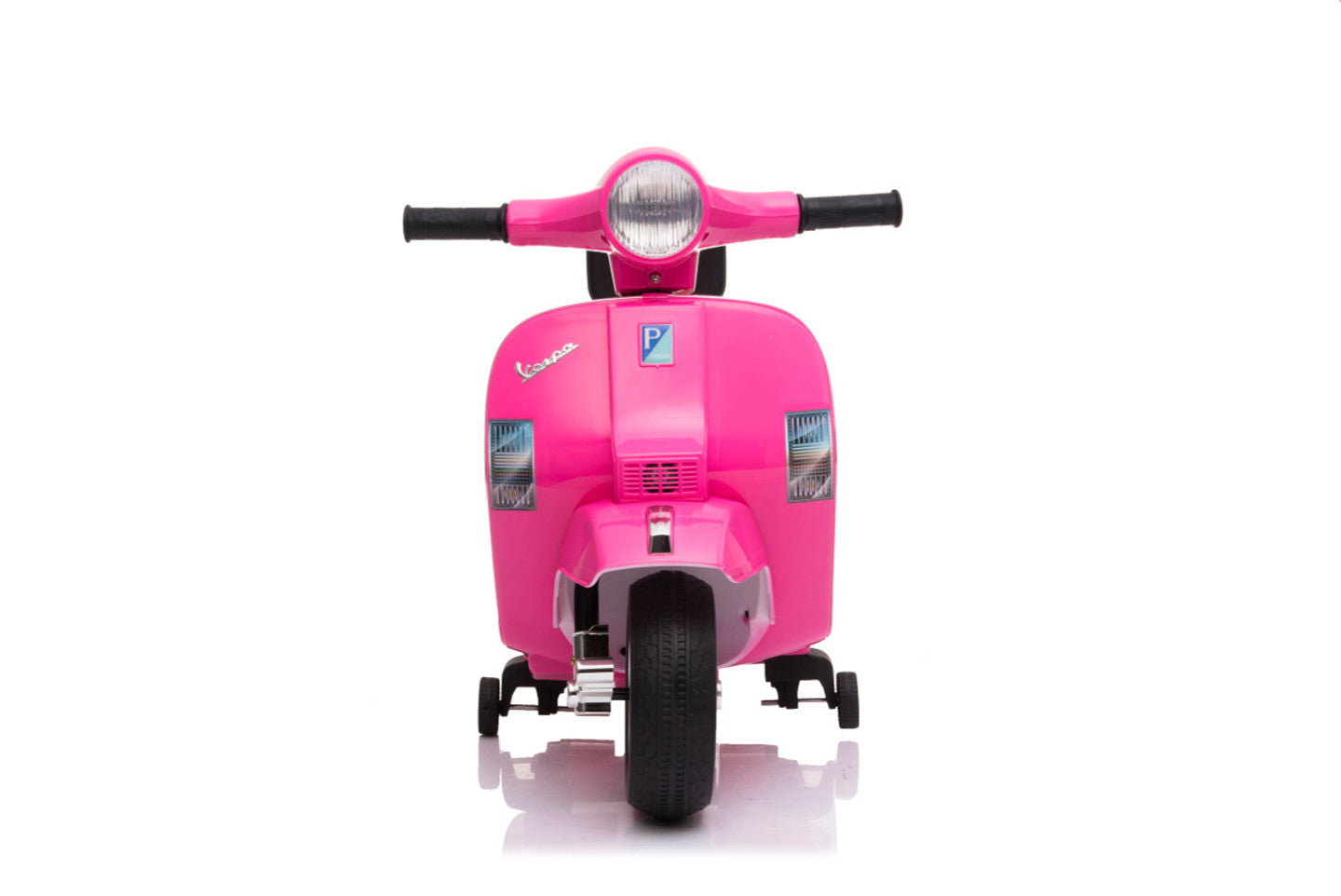 Licensed Vespa 6V Electric Ride On Motorbike Pink