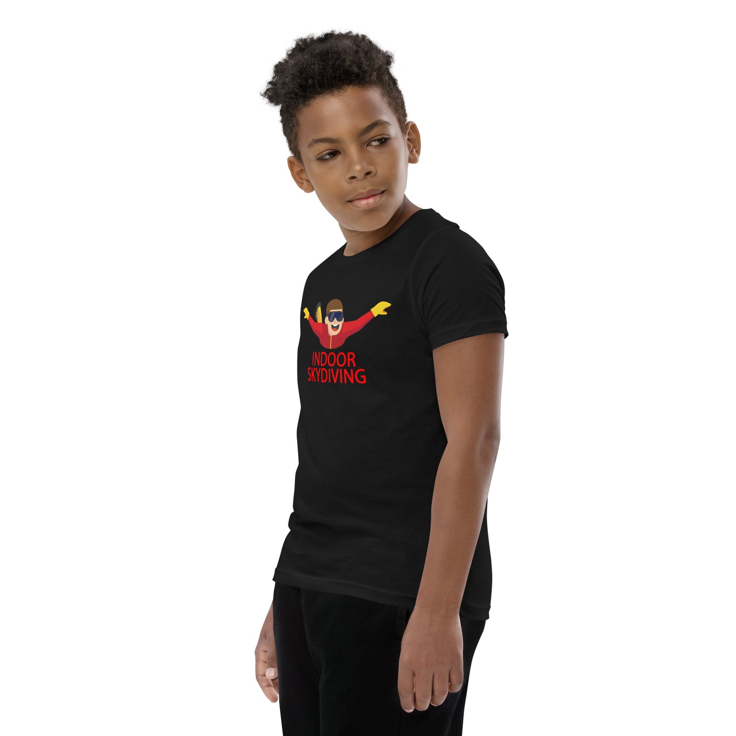 Indoor Skydiving Youth Short Sleeve T-Shirt