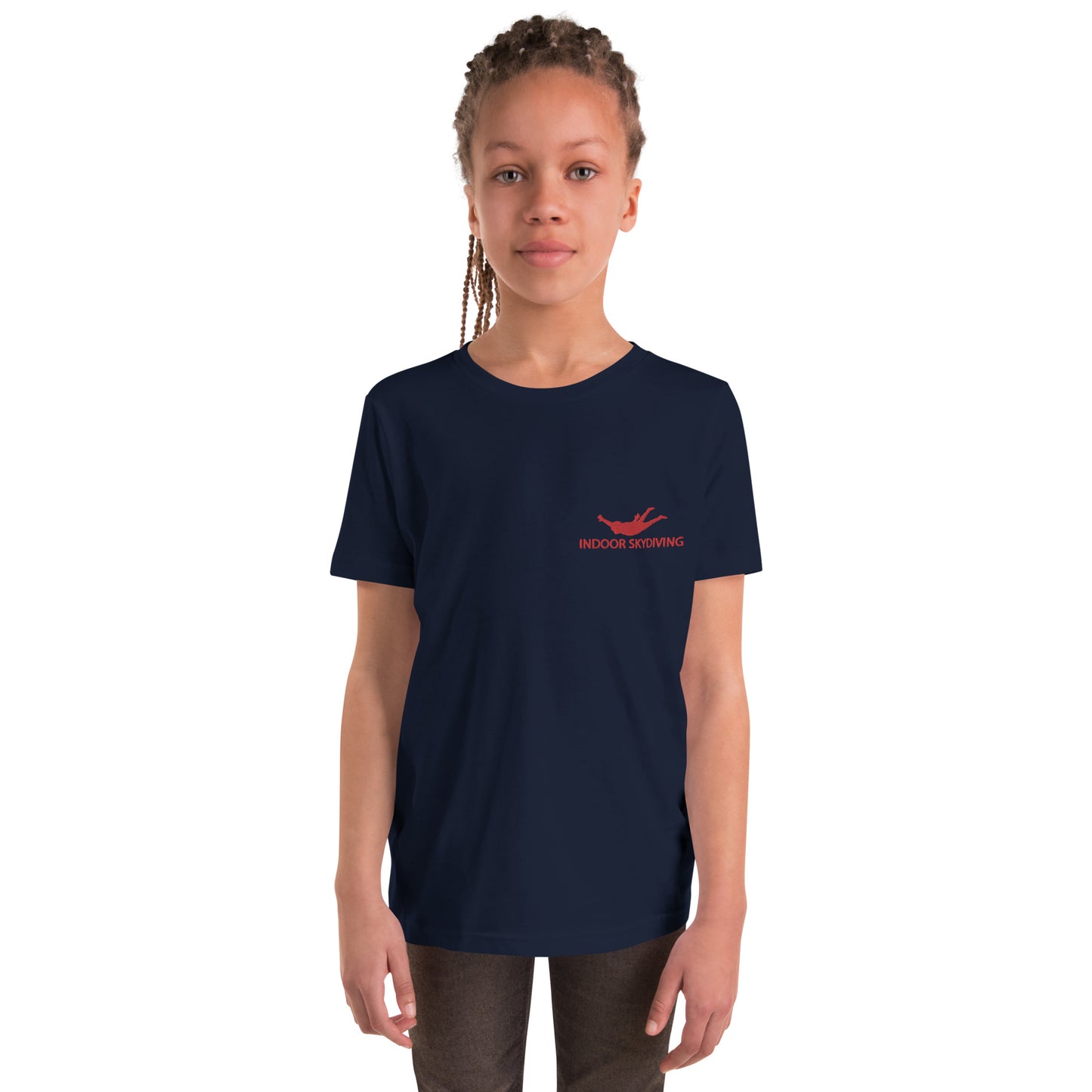 Indoor Skydiving Youth Short Sleeve T-Shirt