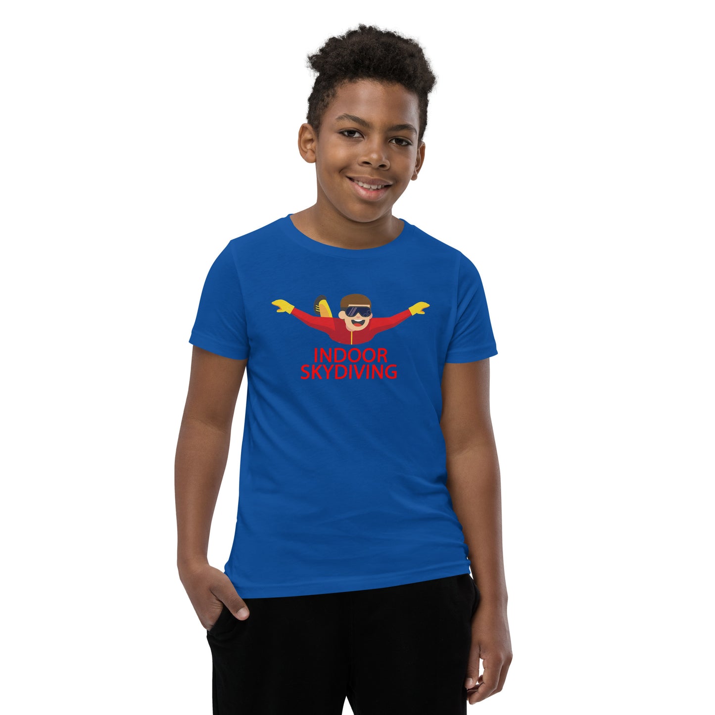 Indoor Skydiving Youth Short Sleeve T-Shirt