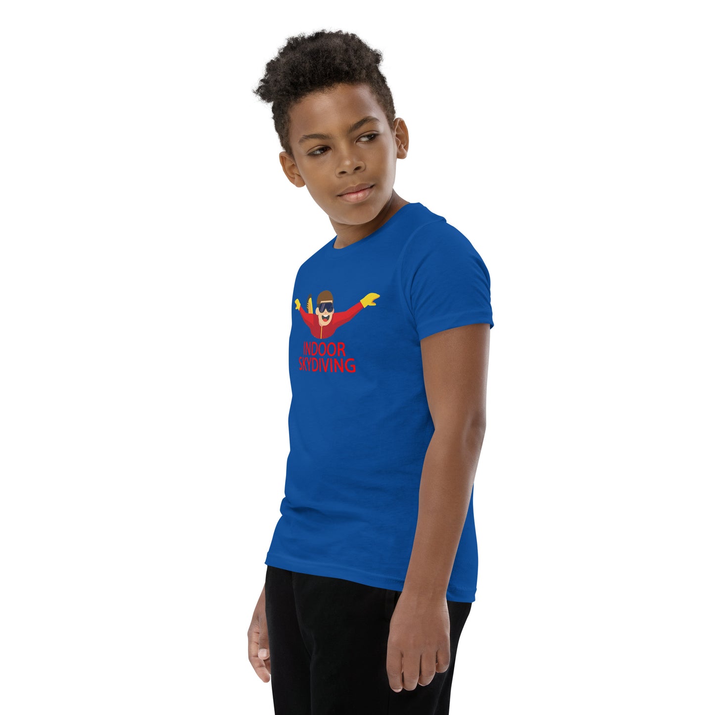 Indoor Skydiving Youth Short Sleeve T-Shirt