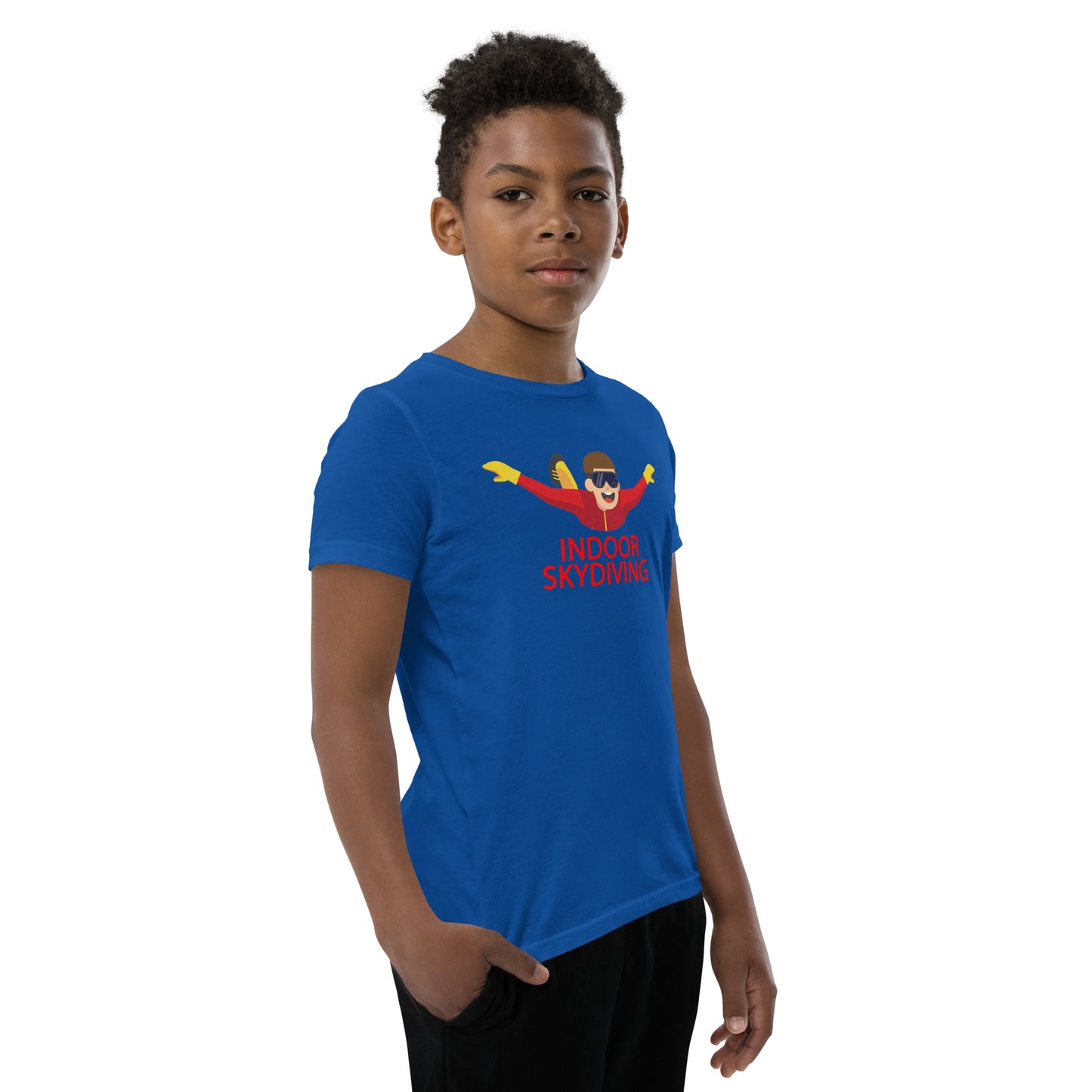 Indoor Skydiving Youth Short Sleeve T-Shirt