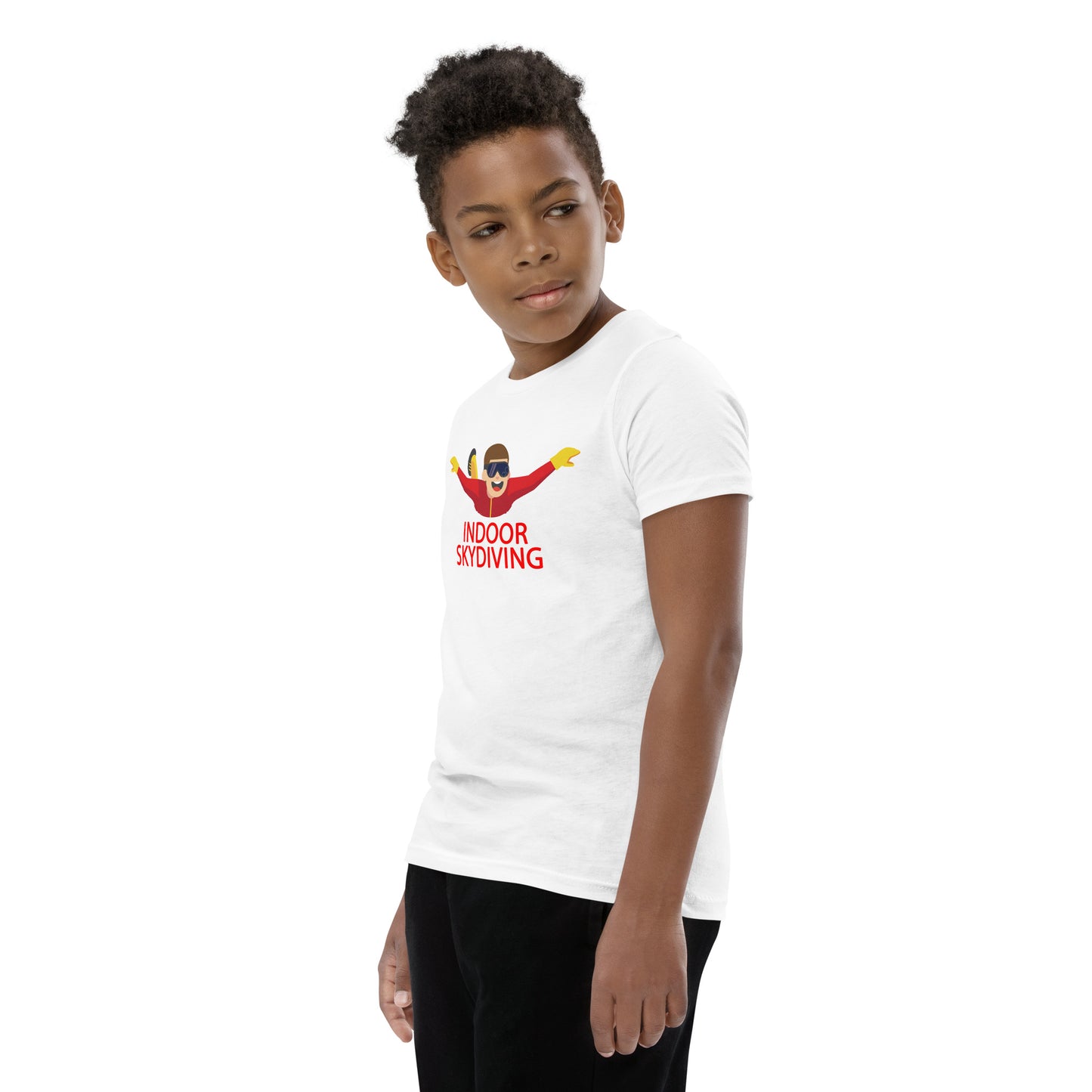 Indoor Skydiving Youth Short Sleeve T-Shirt