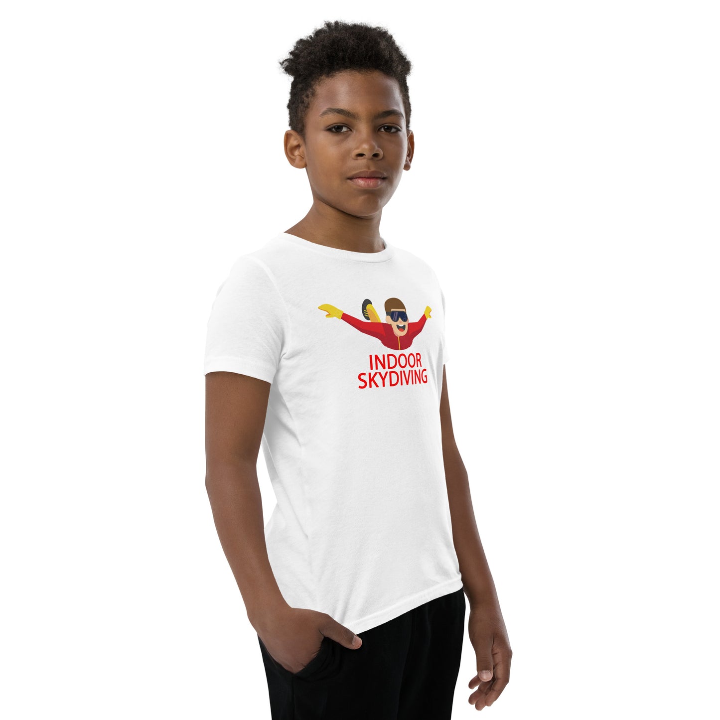 Indoor Skydiving Youth Short Sleeve T-Shirt