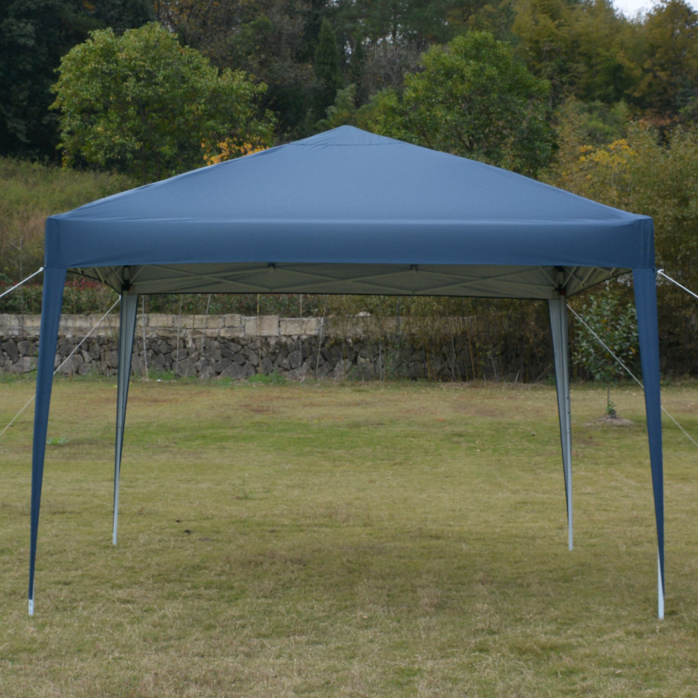 3 x 3m Practical Waterproof Right-Angle Folding Tent Top Quality - Blue