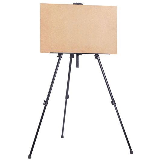 New Artist Aluminium Alloy Folding Easel Light Weight And Carry Bag Black